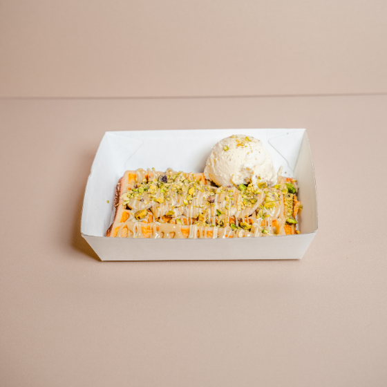 Pistachio Waffle